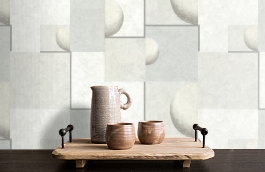 Обои HC72080-14 фото в интерьере коридора превью