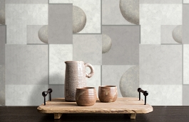 Обои HC72080-24 фото в интерьере коридора превью