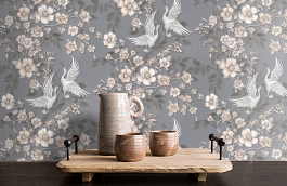 Обои PC72090-42 фото в интерьере коридора превью