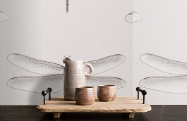 Обои 54426-6 фото в интерьере коридора превью