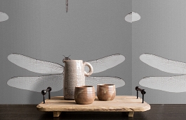 Обои 54426-7 фото в интерьере коридора превью