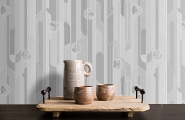 Обои 38382-17 фото в интерьере коридора превью