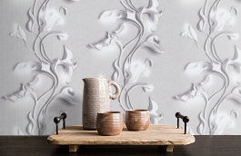 Обои HC72275-24 фото в интерьере коридора превью