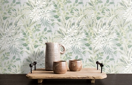 Обои TJ3206 фото в интерьере коридора превью