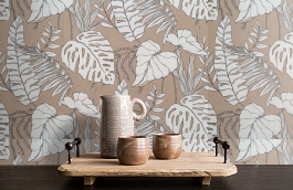 Обои 11247-02 фото в интерьере коридора превью