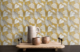 Обои 11247-04 фото в интерьере коридора превью