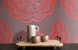 Обои 11-aur-p фото в интерьере коридора превью