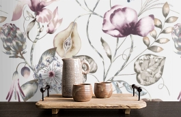 Обои 111488 фото в интерьере коридора превью