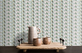 Обои 1061-1 фото в интерьере коридора превью