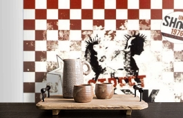 Обои SL 4 804 1638 260*186 фото в интерьере коридора превью