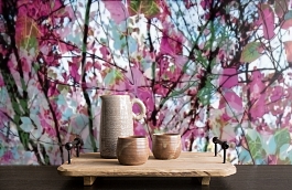 Обои 100983 фото в интерьере коридора превью