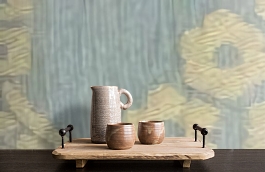 Обои M432-410 фото в интерьере коридора превью