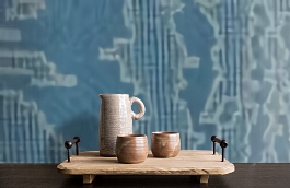 Обои M578-851 фото в интерьере коридора превью