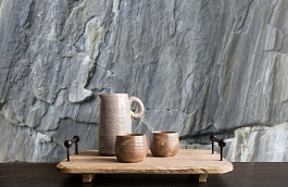 Обои 100358 фото в интерьере коридора превью