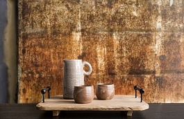 Обои 100365 фото в интерьере коридора превью