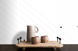 Обои 100464 фото в интерьере коридора превью