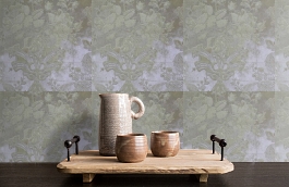 Обои WT-ZBR-14-06 фото в интерьере коридора превью