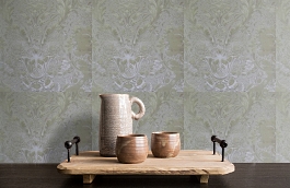 Обои WT-ZBR-14-10 фото в интерьере коридора превью