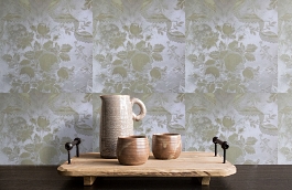 Обои WT-ZBR-14-11 фото в интерьере коридора превью