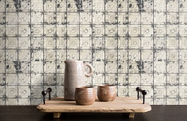 Обои TIN-01 фото в интерьере коридора превью