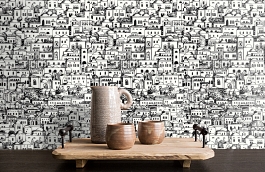 Обои 114-19039 фото в интерьере коридора превью