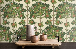 Обои 117-1001 фото в интерьере коридора превью