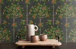 Обои 117-1003 фото в интерьере коридора превью