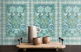 Обои 117-5014 фото в интерьере коридора превью