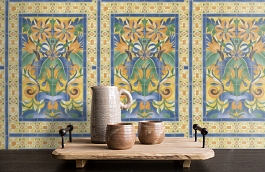 Обои 117-5015 фото в интерьере коридора превью