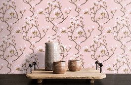 Обои 72-3009 фото в интерьере коридора превью