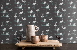 Обои 95-8048 фото в интерьере коридора превью