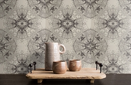 Обои Antique Lace Wallpaper Va фото в интерьере коридора превью