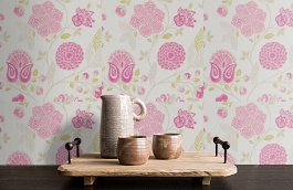 Обои 110001 фото в интерьере коридора превью