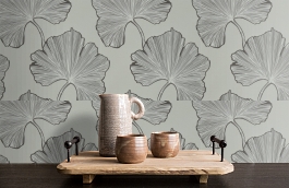 Обои 111709 фото в интерьере коридора превью