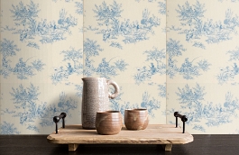 Обои 60101 фото в интерьере коридора превью