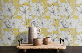 Обои 60126 фото в интерьере коридора превью