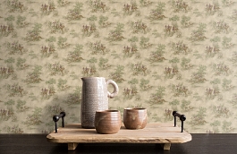 Обои DL60809 фото в интерьере коридора превью