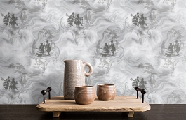 Обои FJ41309 фото в интерьере коридора превью