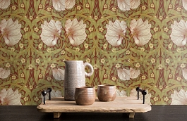 Обои 210386 фото в интерьере коридора превью