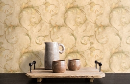 Обои AB20107 фото в интерьере коридора превью