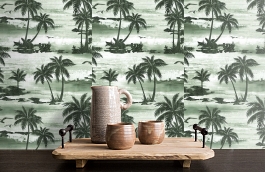 Обои AV51600 фото в интерьере коридора превью