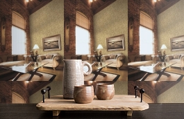 Обои BC61506 фото в интерьере коридора превью