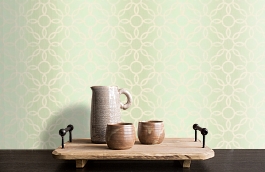 Обои GO40602 фото в интерьере коридора превью