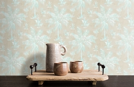 Обои BL40012 фото в интерьере коридора превью