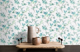 Обои BL40404 фото в интерьере коридора превью