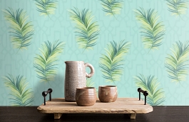 Обои BL41002 фото в интерьере коридора превью