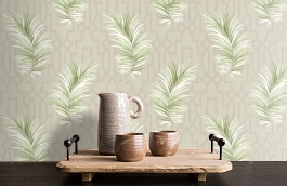 Обои BL41004 фото в интерьере коридора превью