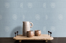 Обои CR73602 фото в интерьере коридора превью