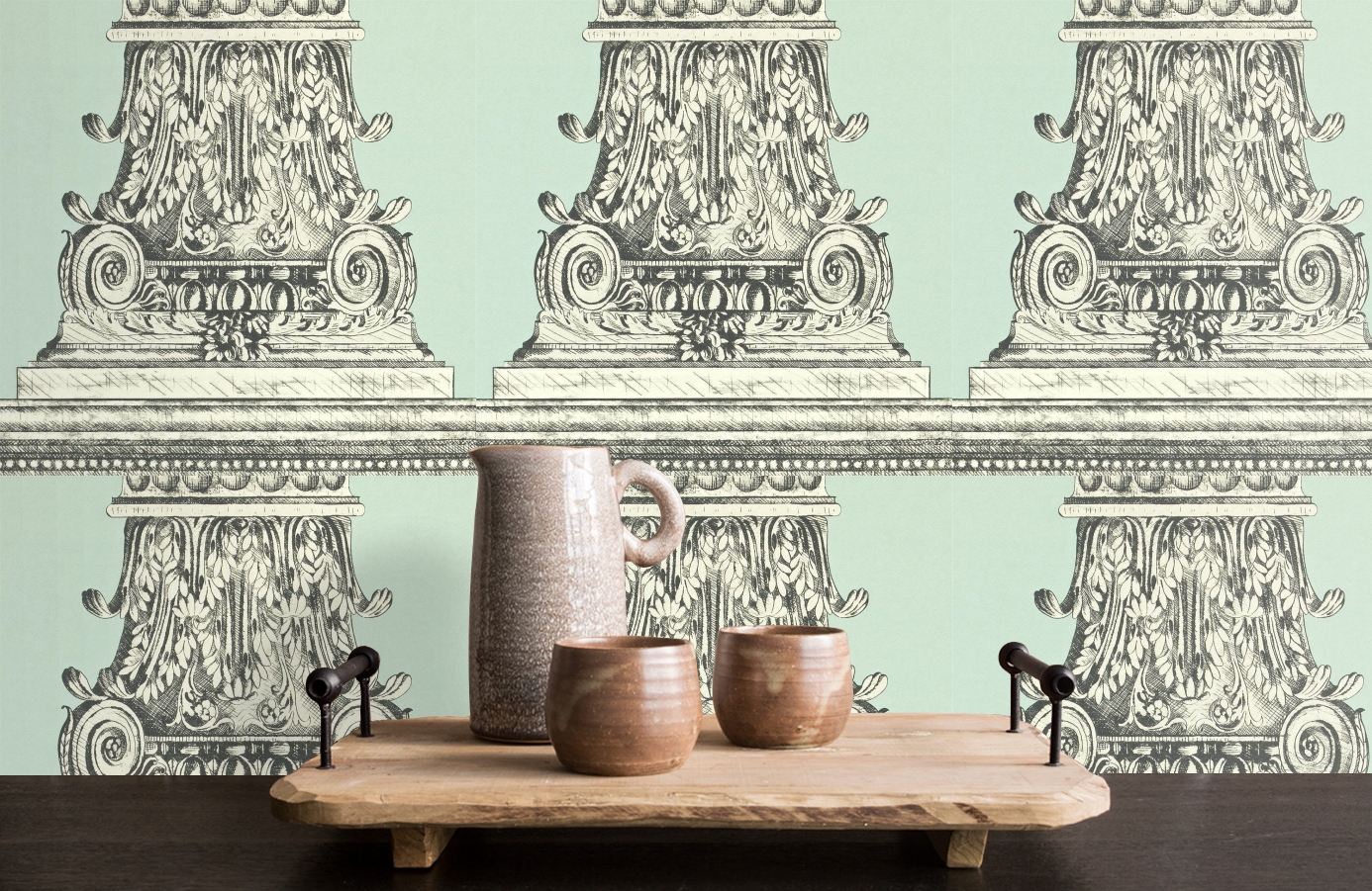 Обои ZINW310084 фото в интерьере коридора Обои ZINW310084 фото в интерьере коридора