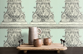 Обои ZINW310084 фото в интерьере коридора превью